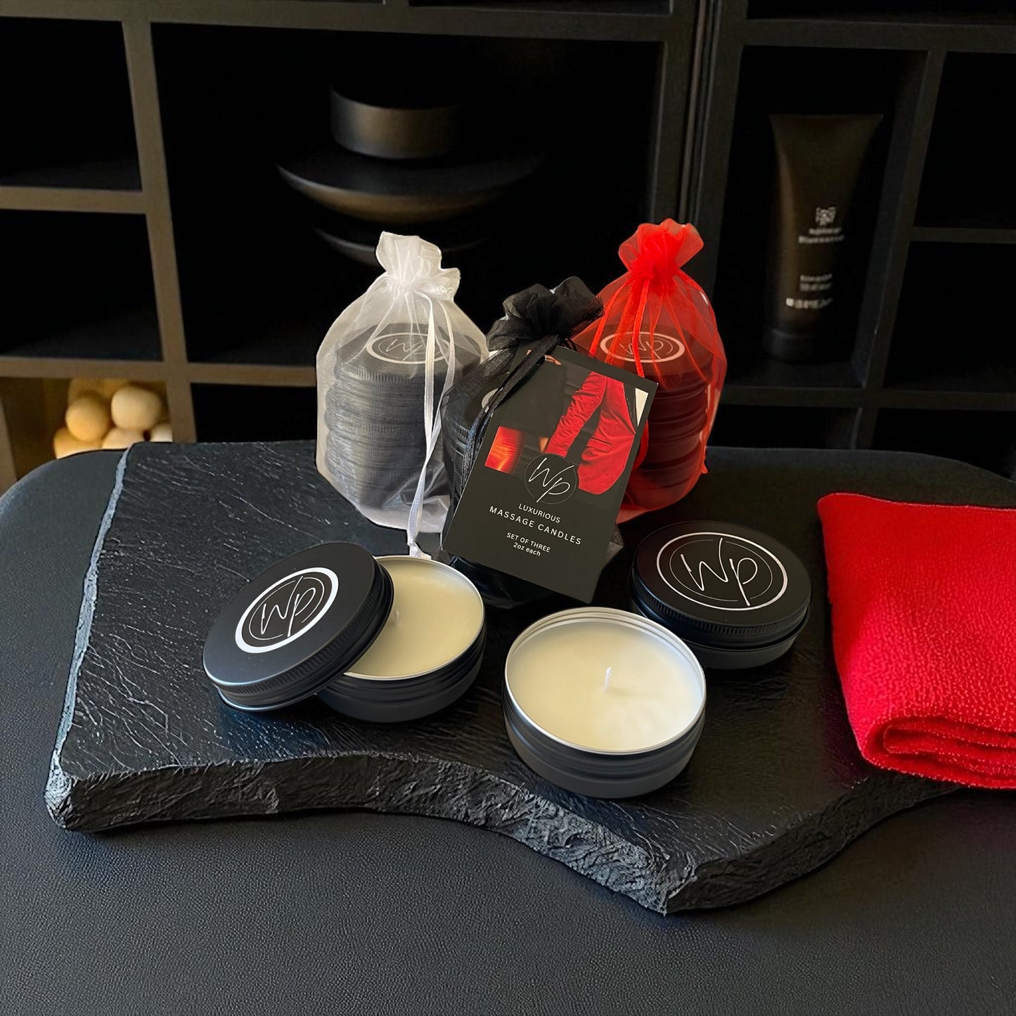 Whisper Pleasures Perfect Trio – Sensual Massage Candles 3 x 2oz