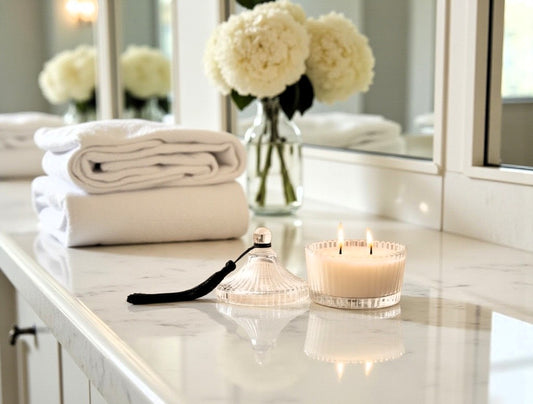 Whisper Pleasures Elegant Tasselled Carousel Candle – 8oz Luxe Candle